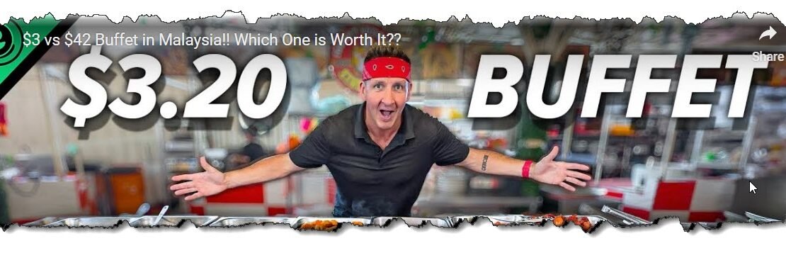 $3 vs $42 Buffet in Malaysia